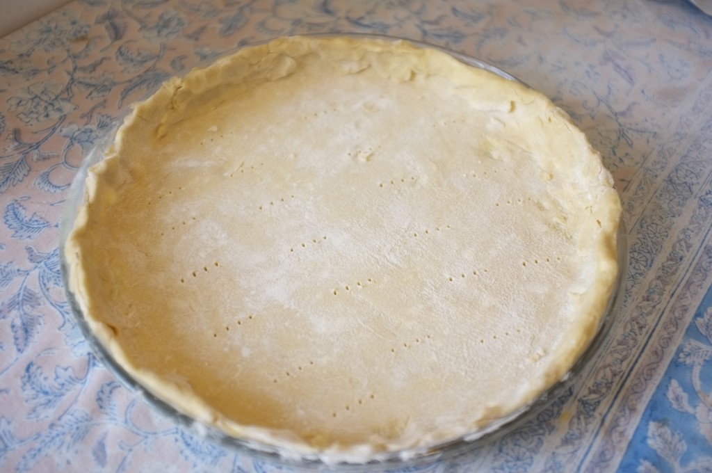 la pâte sans gluten pour la tarte aux asperges et aux poireaux