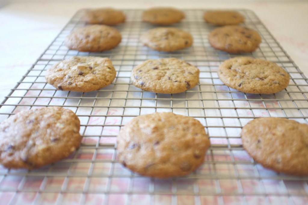 Les cookies sur la grille de refroidissement