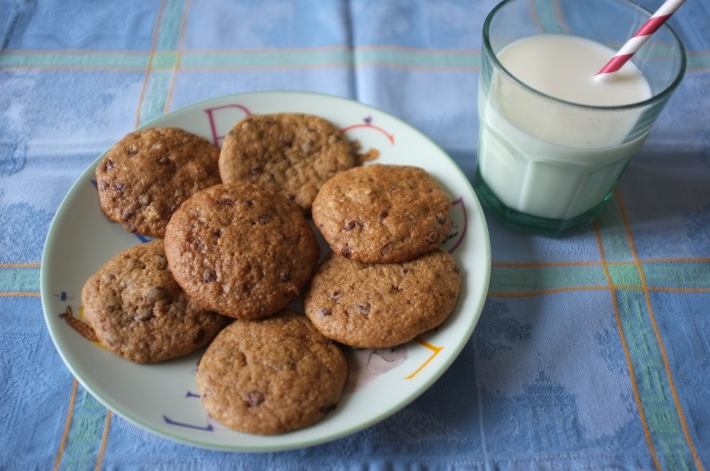 cookies sans gluten aux pépites de chocolat et noix de pécan