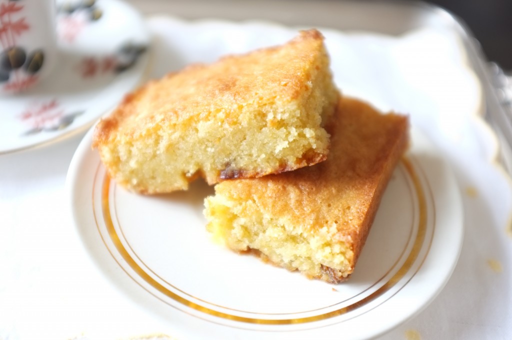 gâteau "Pain de Gênes" aux raisins aux rhum