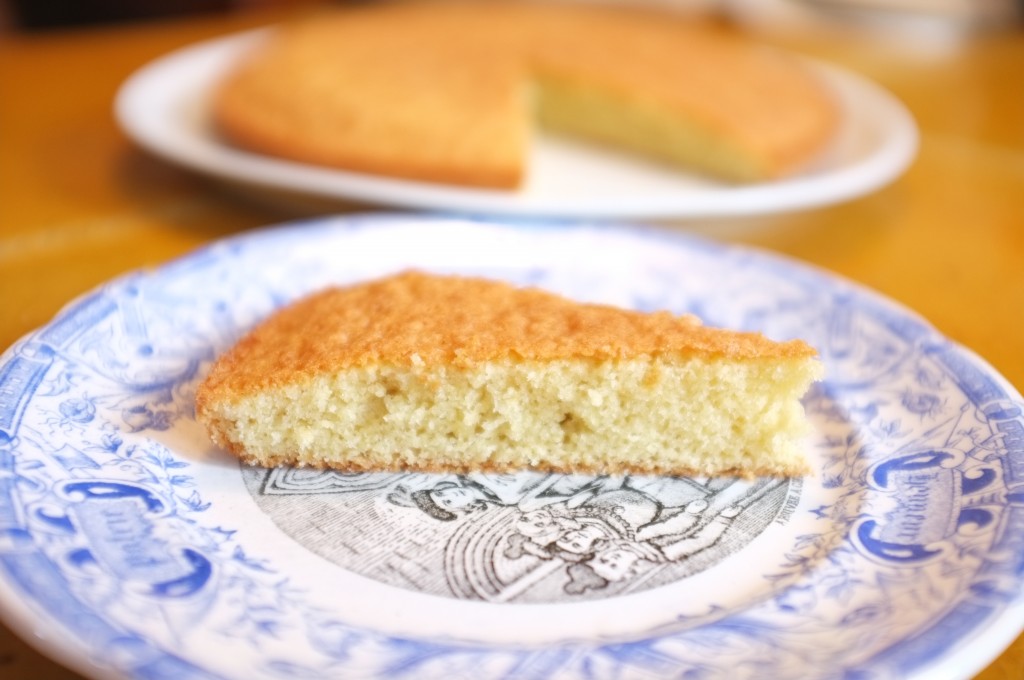 Le gâteau sans gluten à l'Amaretto 