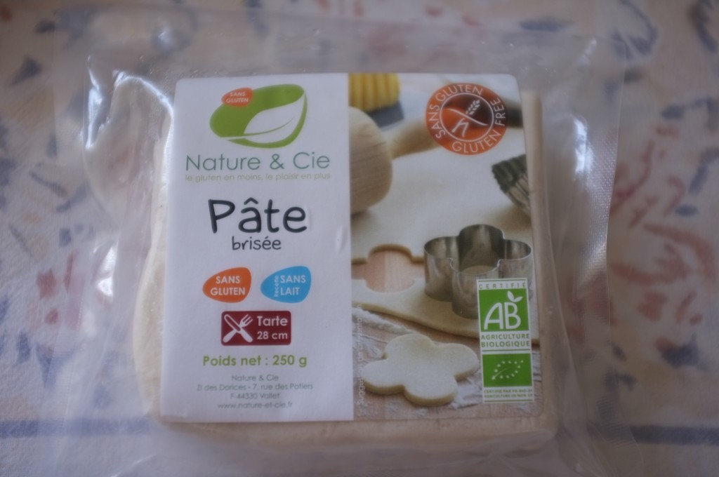 la pâte brisée toute prête de Nature & Compagnie