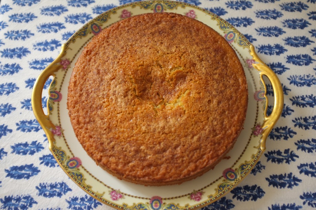 Le gâteau sans gluten au yaourt et au citron