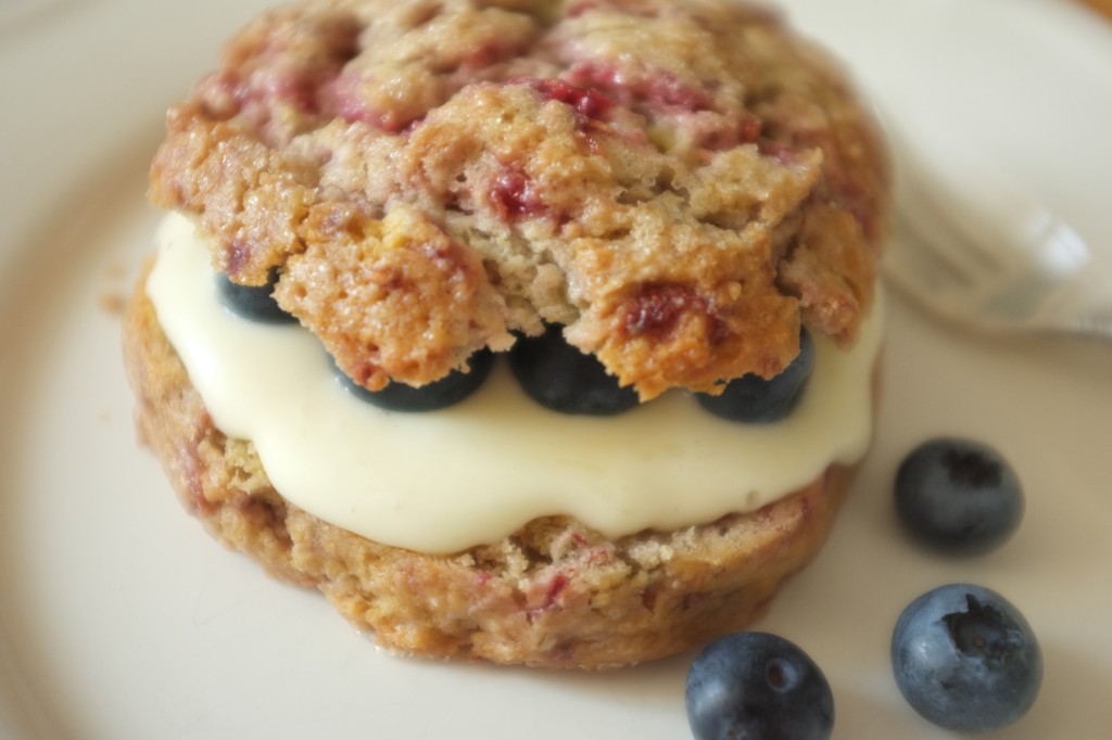 Le gâteau sablé bleu-blanc-rouge