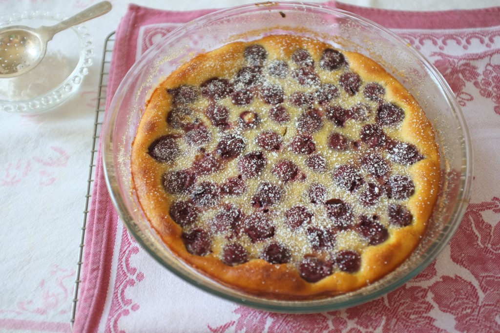 Recette sans gluten de clafoutis aux cerises