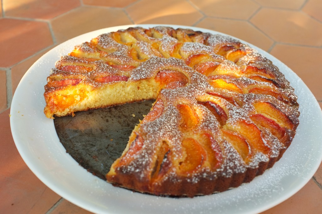 La tarte à l'abricot sans gluten