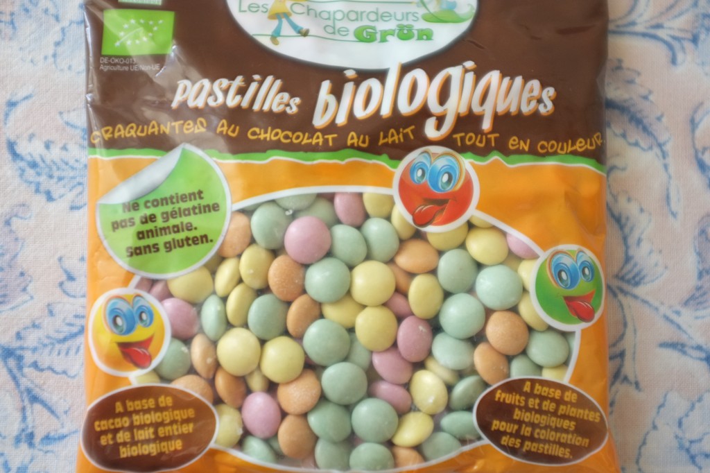 Des pastilles colorées certifiées sans gluten trouvées à Paris