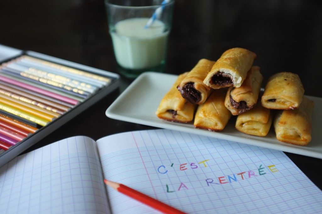 les petits croquants au chocolat pour le goûter