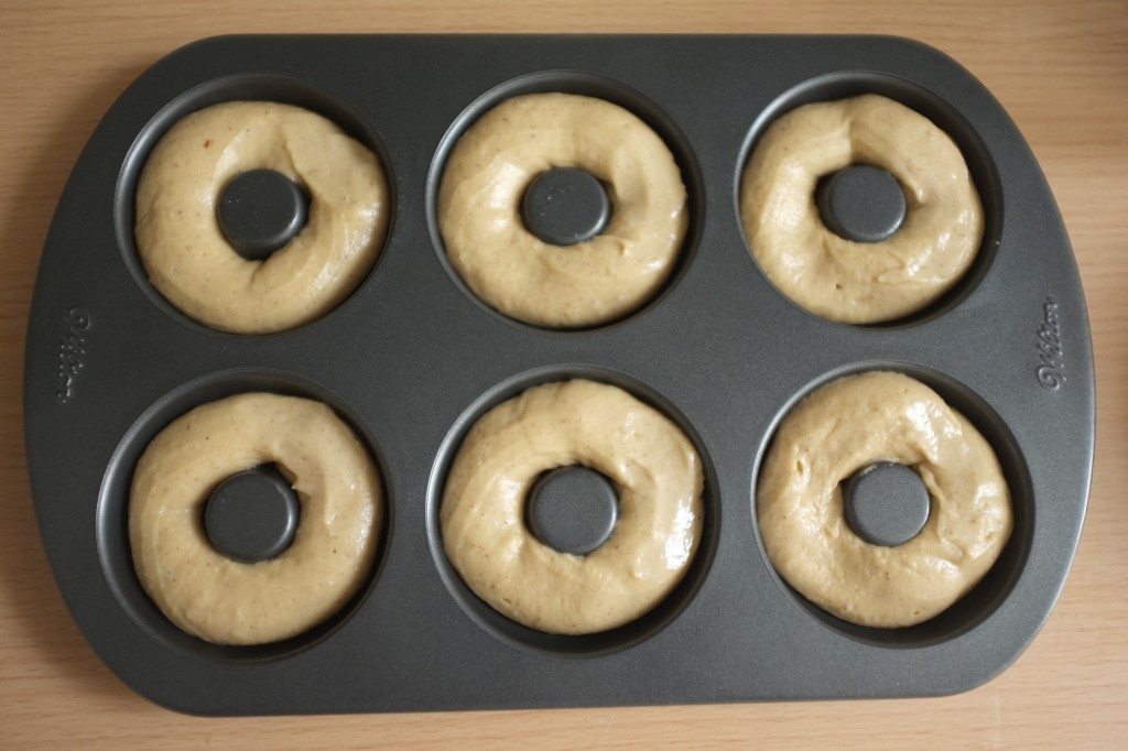 Les donuts avant d'être enfournés