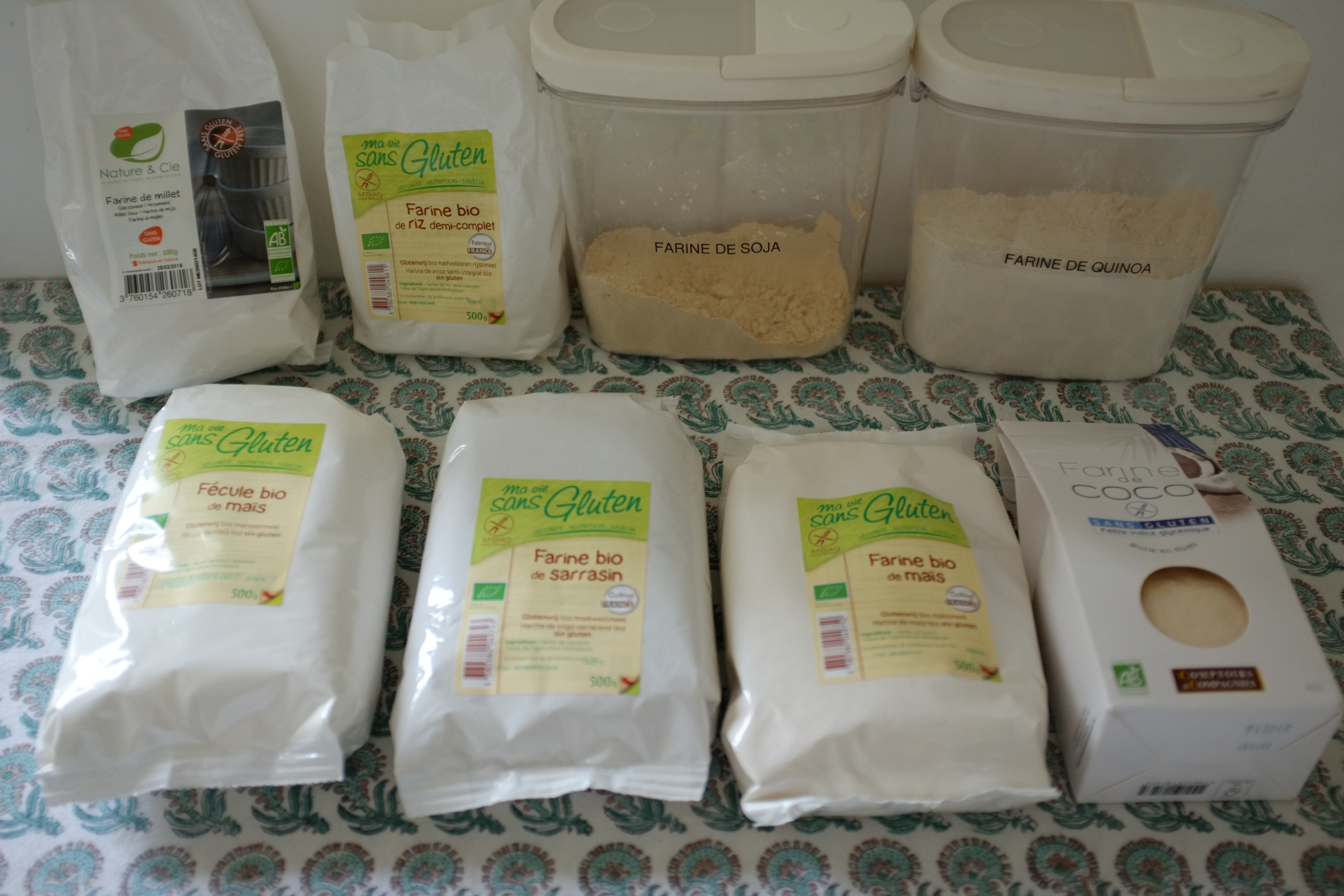 Ma vie sans gluten – Farines – Farine de riz demi-complet 500 g - Ma Vie  Sans Gluten