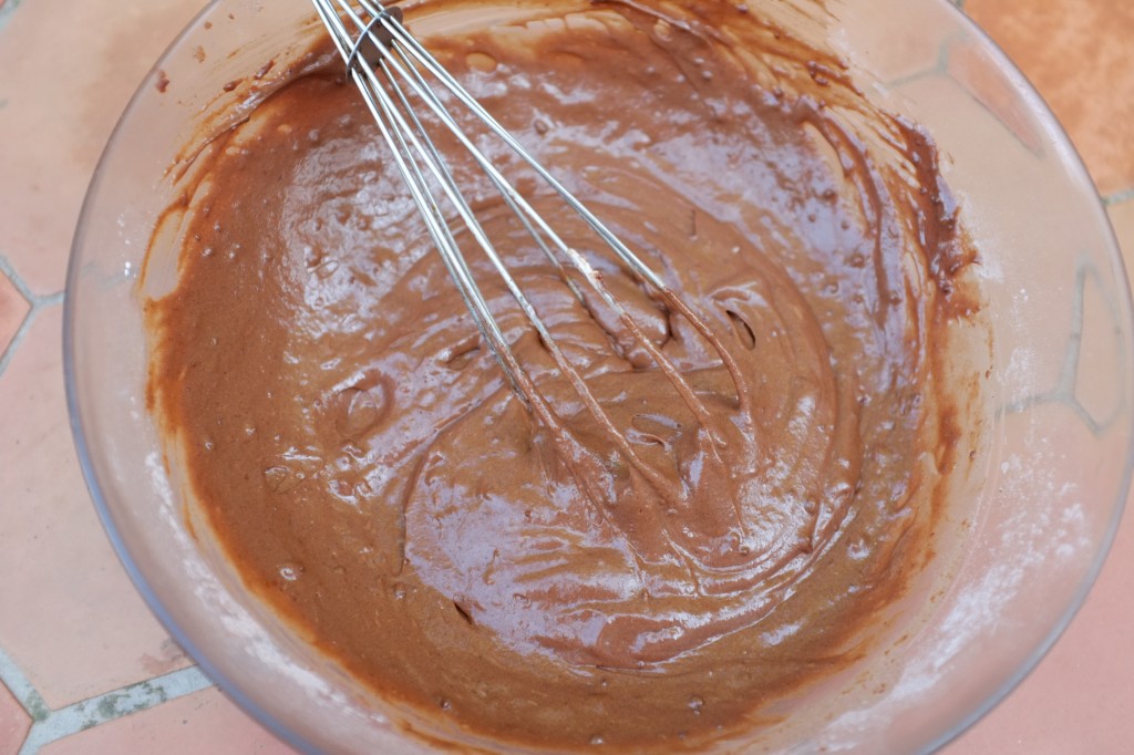 La pâte sans gluten pour les biscuits whoopie au chocolat