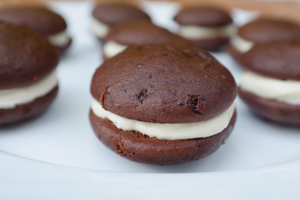 Le biscuit whoopie sans gluten au chocolat