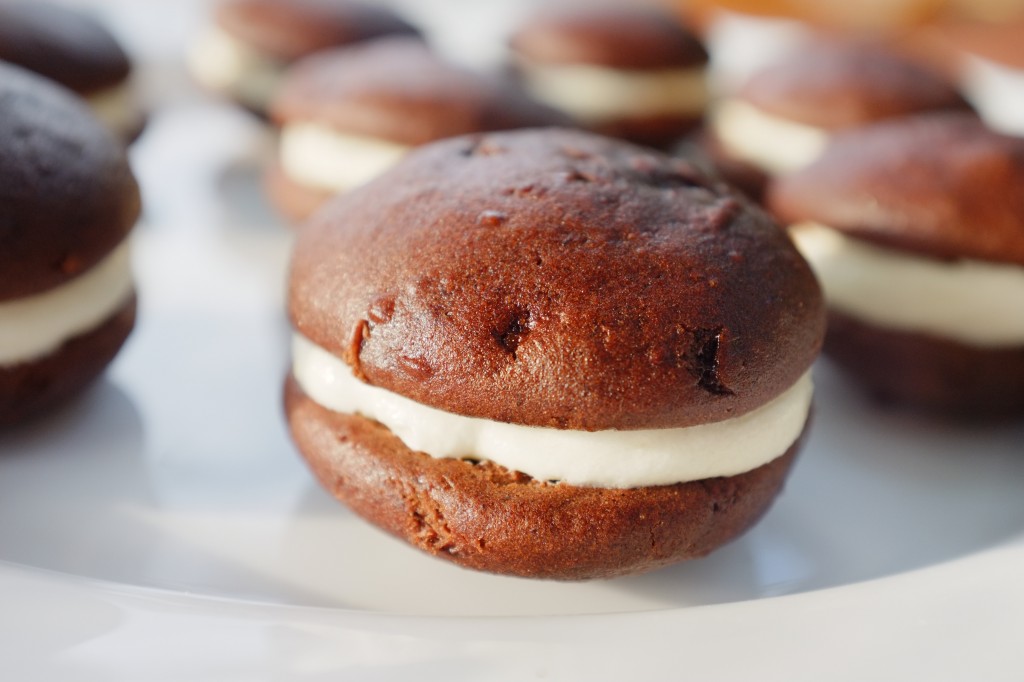 Le biscuit whoopie sans gluten au chocolat