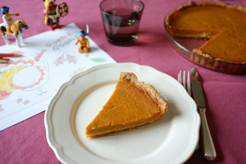 La tarte au potiron sans gluten "thanksgiving"