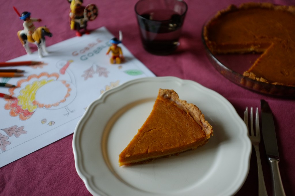 La tarte sans gluten au potiron "thanksgiving"