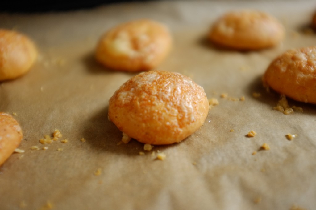 une belle petite gougère sans gluten toute dorée