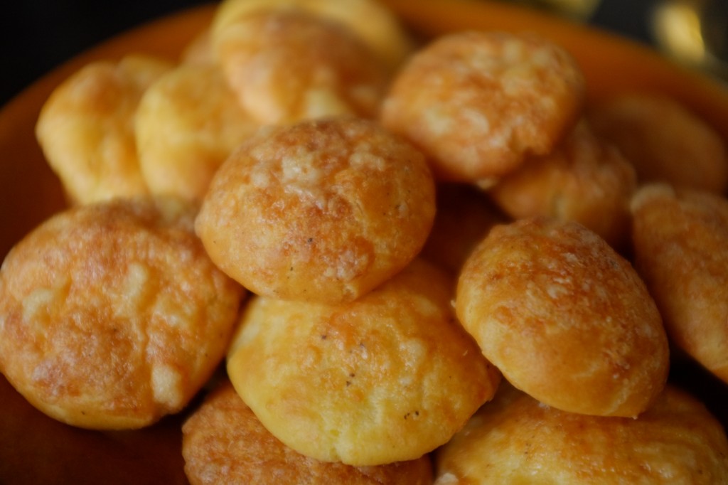 Les gougères sans gluten au fromage