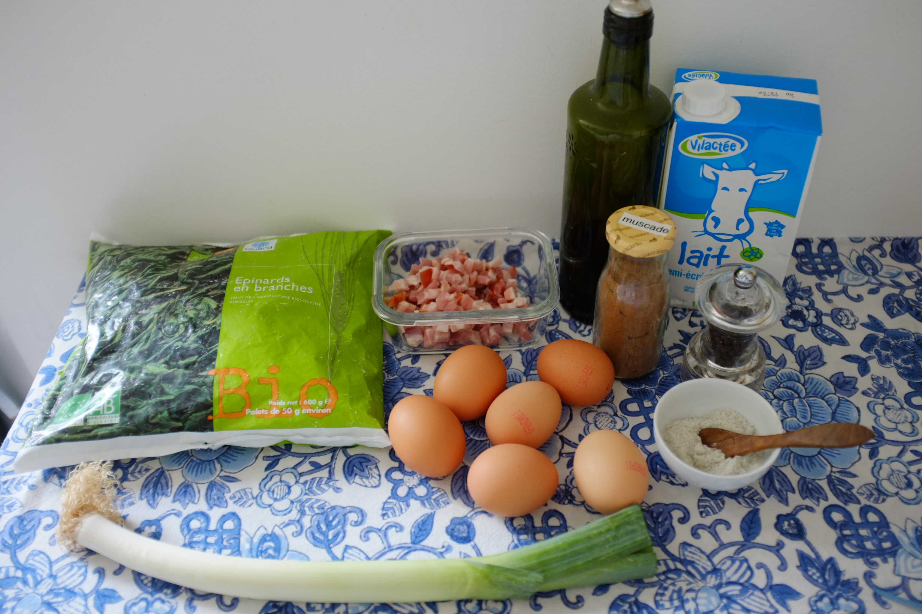 Soupe aux épinards - Recette sans gluten, sans caséine et bio