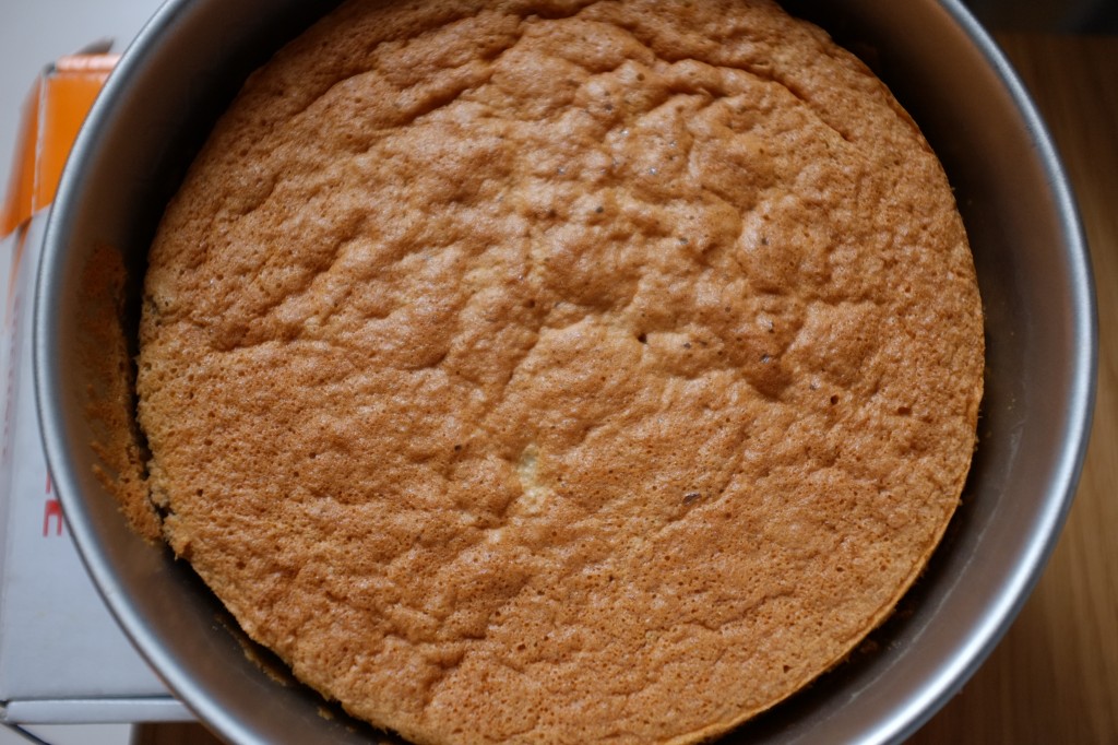 Les gâteaux sans gluten à la sortie du four