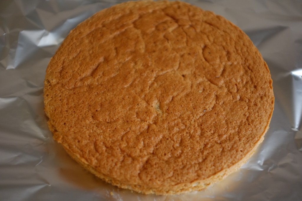 Le beau gâteau sans gluten à la farine de châtaigne