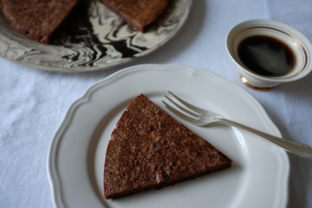 La tarte sans gluten chocolat-noisette-orange