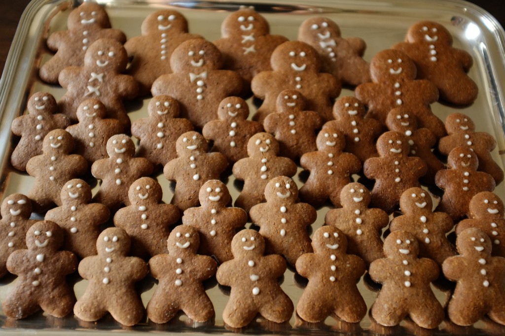 Ma petite amenée sans gluten de "bonhomme pain d'épice"