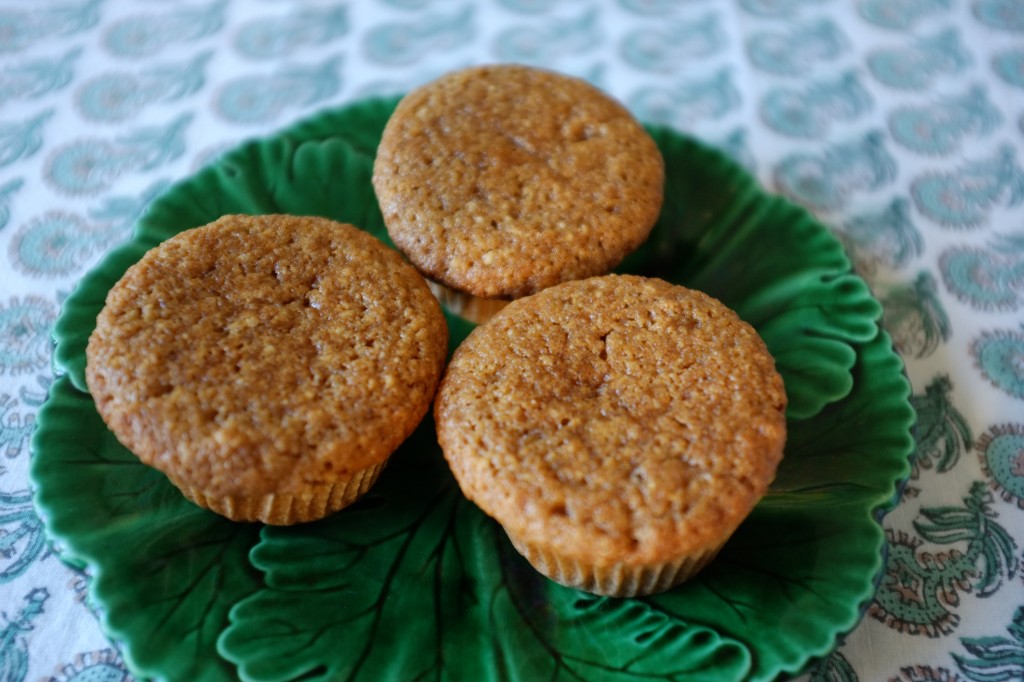 Les muffins sans gluten à la compote de pomme et cannelle