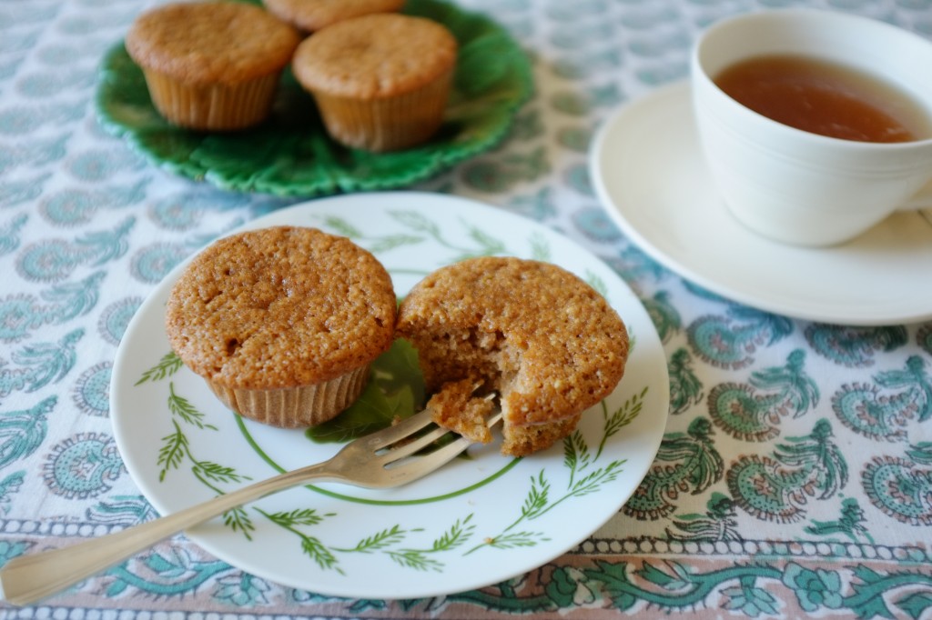 Les muffins sans gluten à la compote de pomme et cannelle 