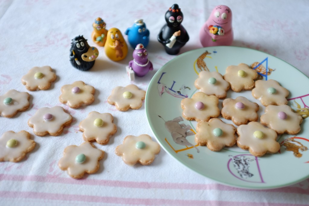 Les biscuits  sans gluten "marguerite" 