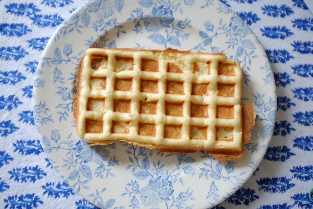 la toute première gaufre sans gluten de la fournée