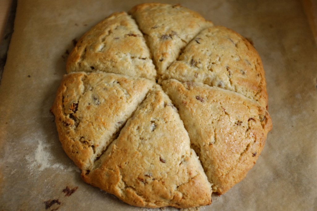 Les seconds sans gluten à la sortie du four