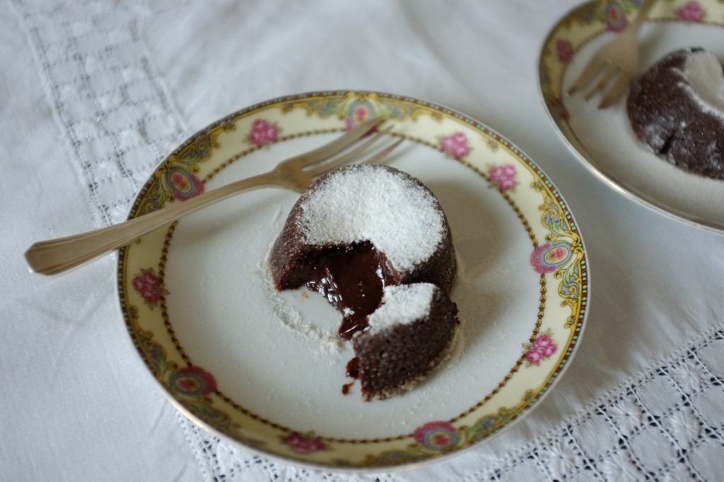 Le fondant sans gluten expresso-chocolat pour un dîner à deux