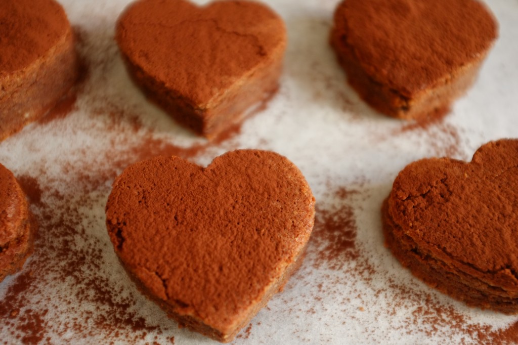 Les brownies sans gluten au chocolat pour la Saint Valentin