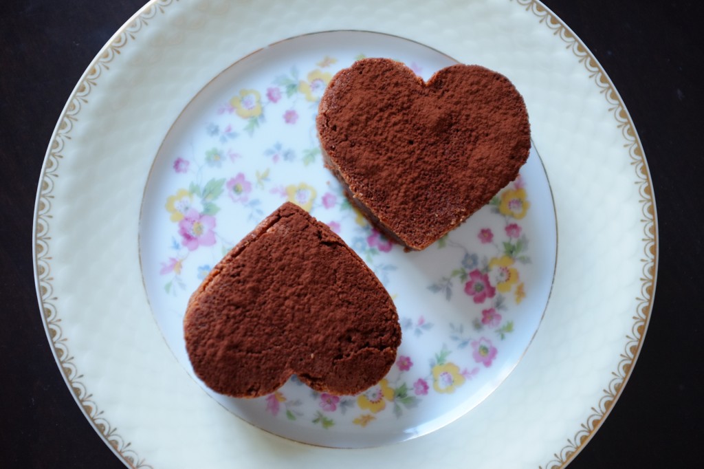 Les brownies sans gluten au chocolat pour la Saint Valentin