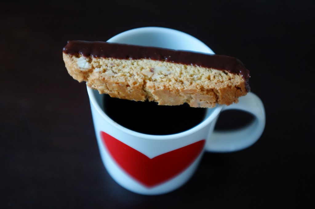 Le biscotti sans gluten orange, amande et chocolat noir