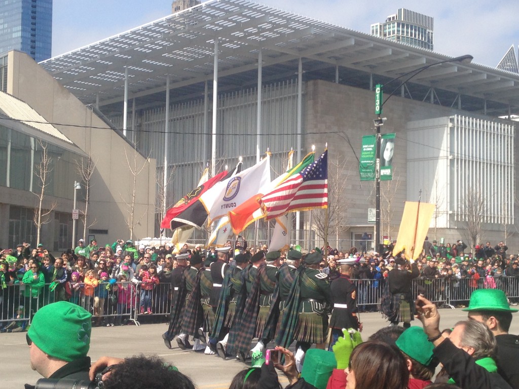 Un aperçu de la Parade de St Patrick, samedi 15 mars 2014