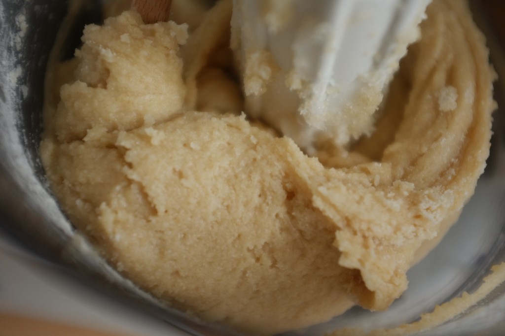 La pâte sans gluten pour les cookies à la noix de coco