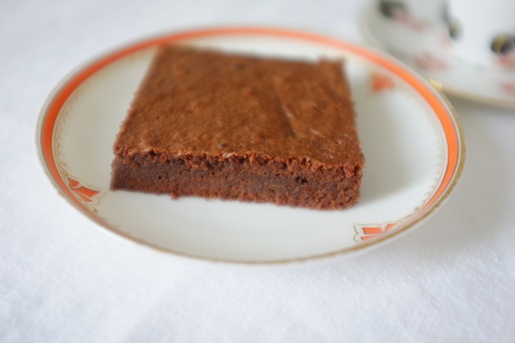 Le brownie fondant au moka sans gluten, inspiré du régime Paléo