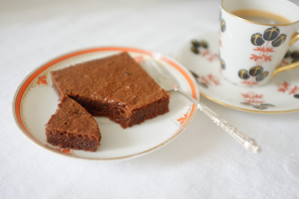 Le brownie fondant au moka sans gluten, inspiré du régime Paléo