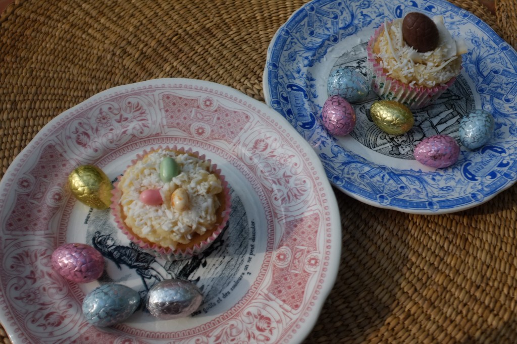 Les cupcakes sans gluten à la noix de coco pour célébrer Pâques 