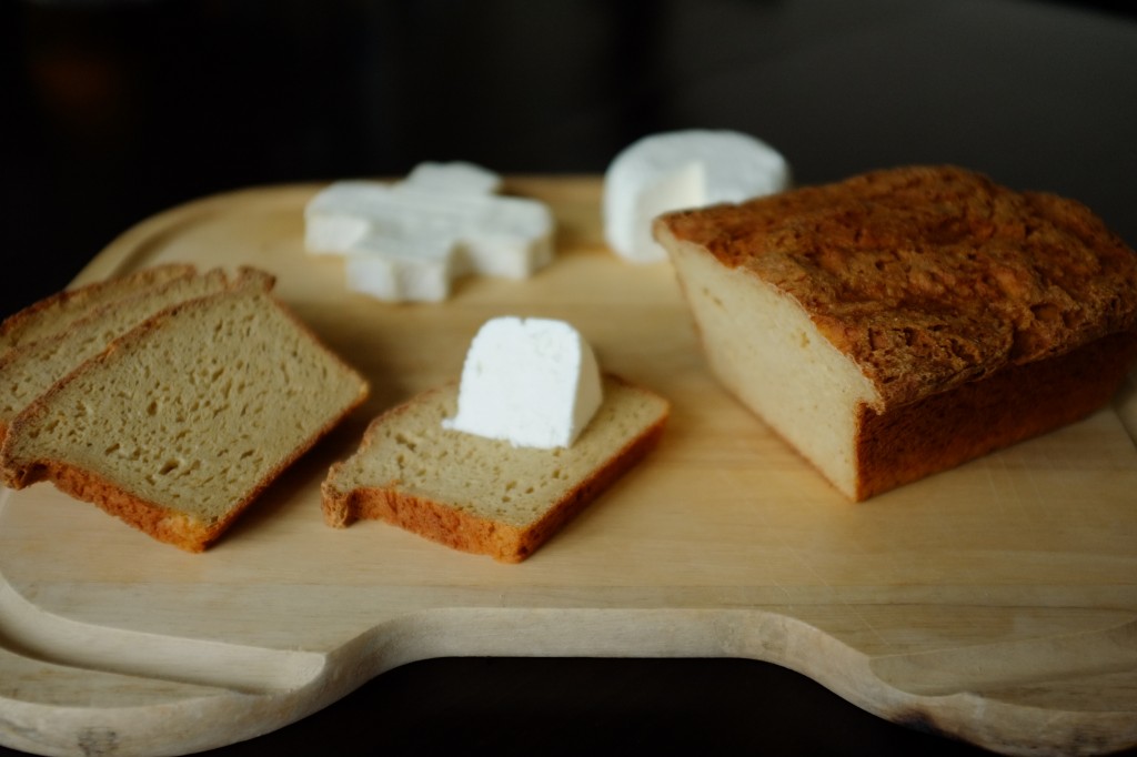 Mon pain sans gluten du quotidien pour accompagner les fromages