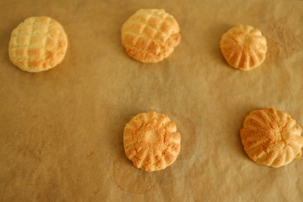 Les jolis motifs des gâteaux Ghriba sans gluten