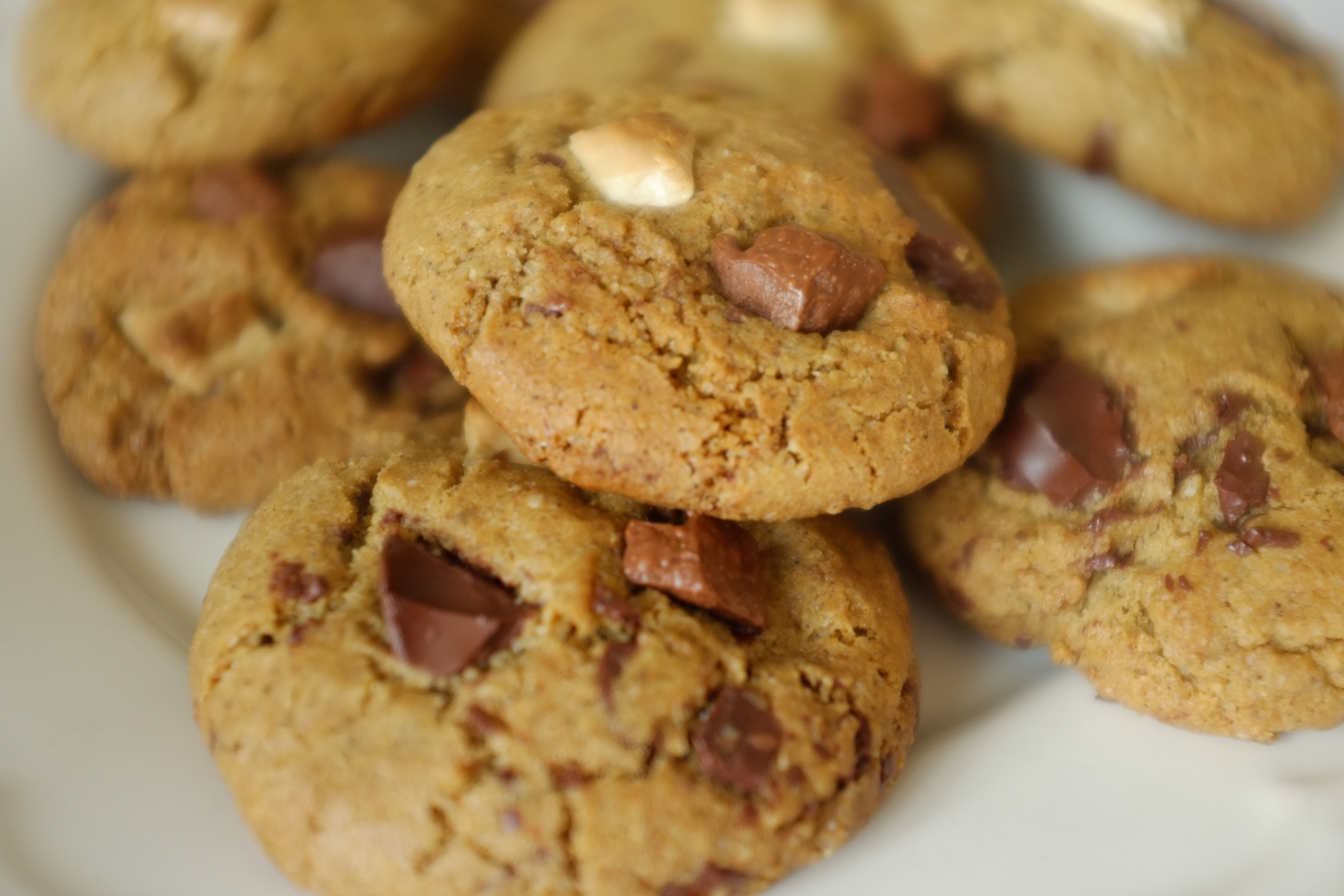 Cookies au chocolat sans gluten et sans lait - Délice Sans Gluten