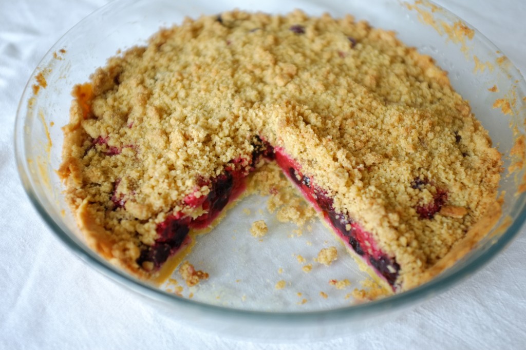 La tarte sans gluten bleu, blanc, rouge