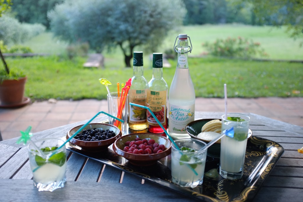 le bar des enfants pour l'apéritif dînatoire...