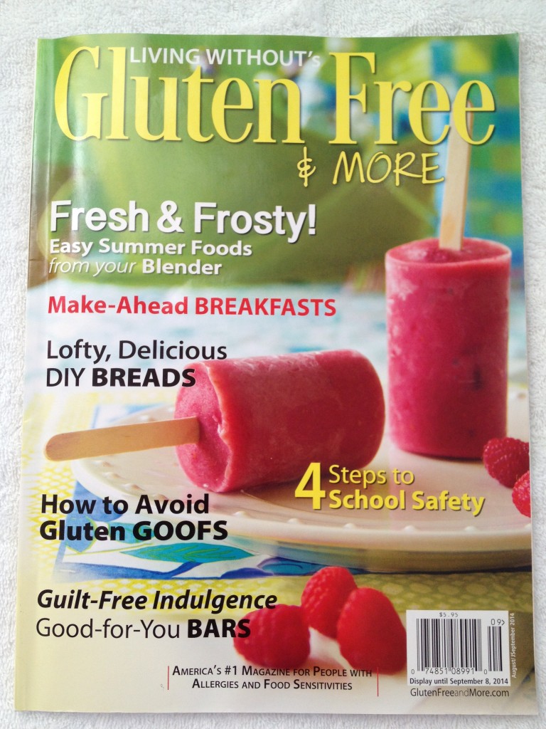 Le magasine américain "gluten Free & more"