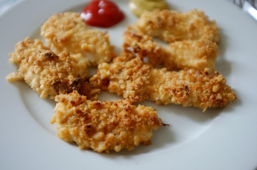 recette sans gluten de nugget de poulet au riz soufflé