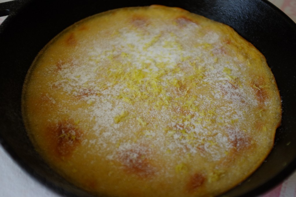 la crêpe au four ou "Dutch Baby" sans gluten