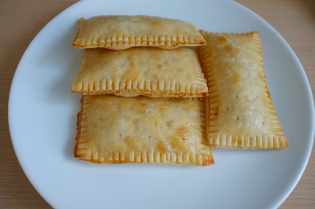 Les chaussons aux pommes sans gluten prêt a être dévorés