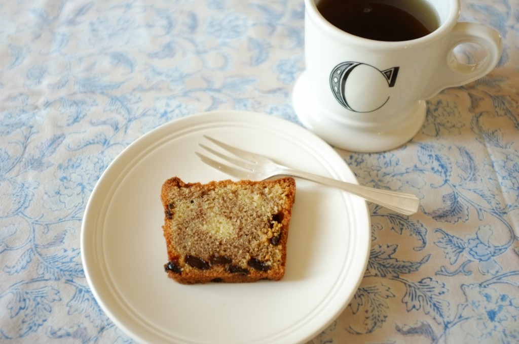 le cake sans gluten raisin et cannelle